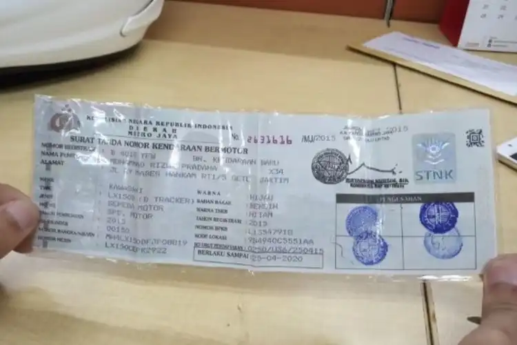 Serius Nih Bayar Pajak Motor Tanpa STNK, BPKB dan KTP Asli, Caranya Mudah dan Amannya