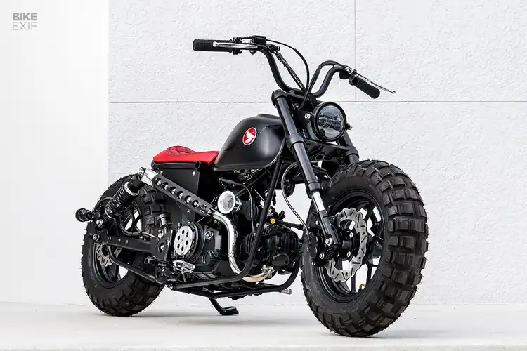 Modifikasi Honda Monkey 125 Ubah Tampang Jadi Bobber Mini, Tetap Gahar Kok!