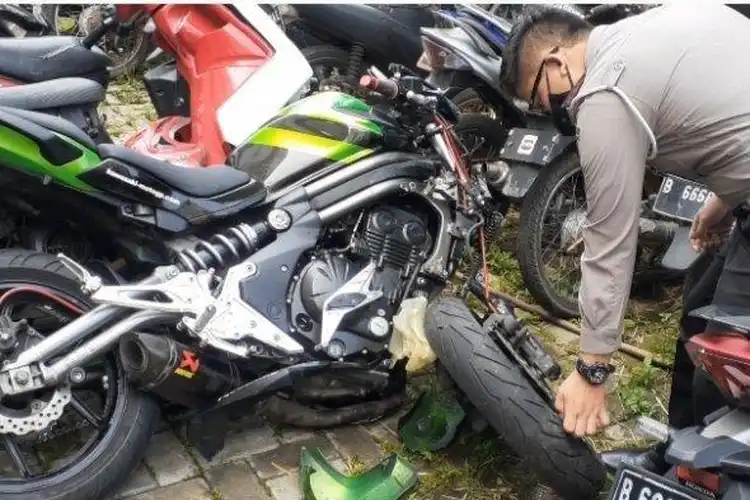 Bikers Moge yang Tabrak Honda BeAT di Bintaro Ngaku dalam Kecepatan Tinggi