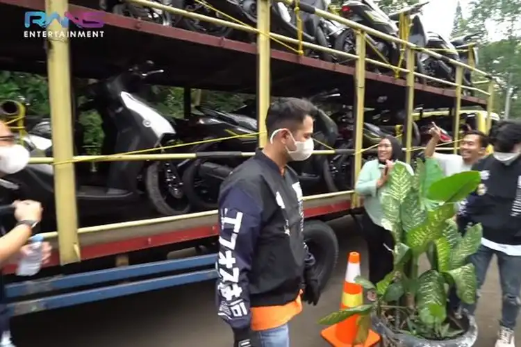 Gokil, Cuma Mau Sunmori Sultan Andara Raffi Ahmad Borong Motor Satu Truk