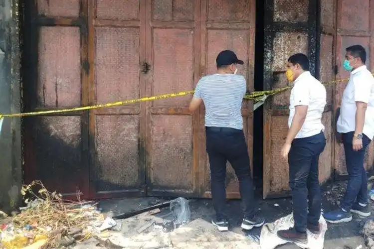 Geger, Bengkel Motor Hangus Terbakar, Pelaku Diduga Pacar Sendiri Yang Hamil di Luar Nikah