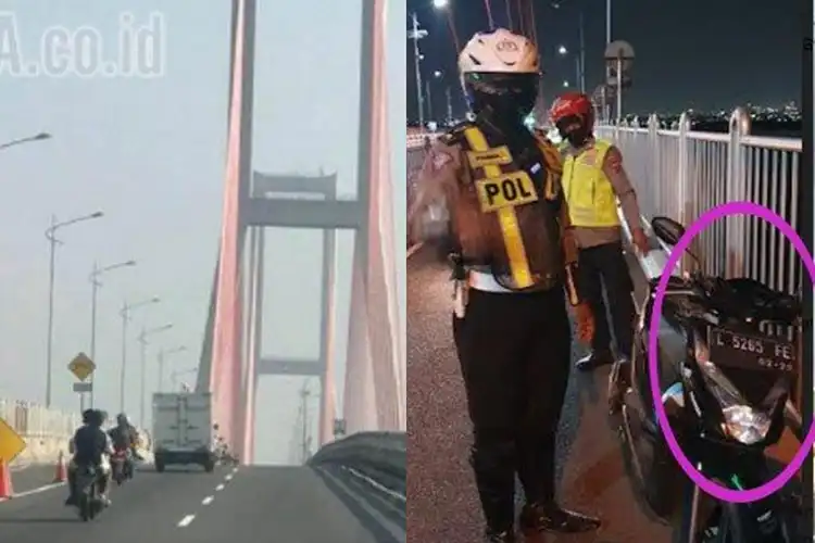 Geger Pemotor Honda BeAT Loncat dari Jembatan Suramadu, Ada Surat Wasiat Isinya Bikin Air Mata Menetes