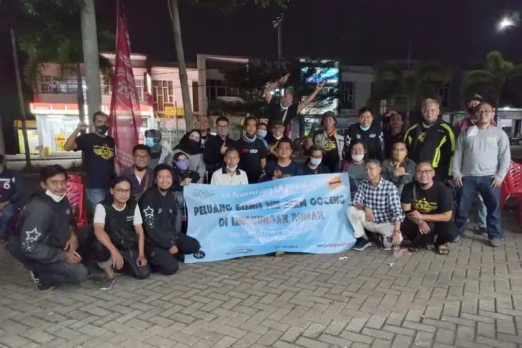 Keren, LA 32 Riders Kasih Bantuan Modal Buat Dorong Pengembangan UMKM