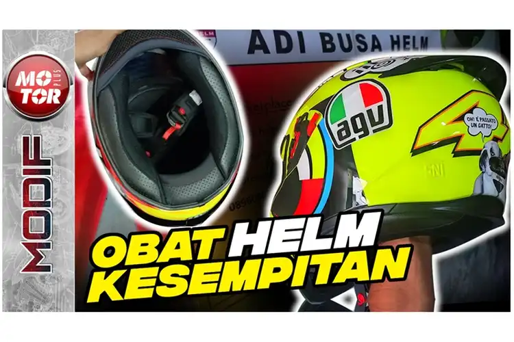 Profil Adi Busa Helm, Dari Servis Sampai Bikin Helm Sempit Jadi Nyaman