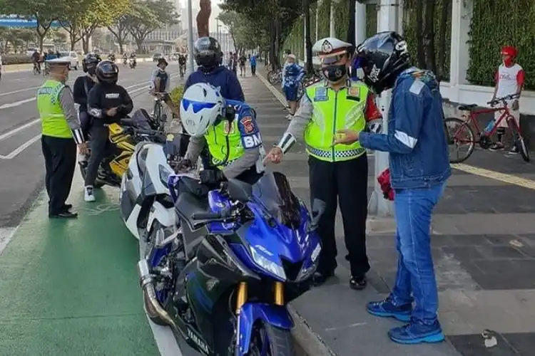 Jangan Keluar Rumah Jika Pakai Motor-motor Ini Selama Razia Operasi Zebra Jaya 2021 Bisa Ditilang Polisi