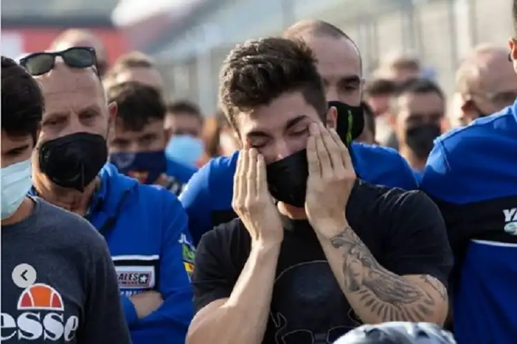 Jelang MotoGP Amerika 2021, Vinales Bikin Postingan Mengharukan Untuk Sepupunya