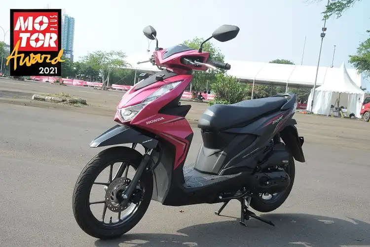 Pantas Honda BeAT Juara MOTOR Plus Award 2021 Kategori Best Total Cost of Ownership, Pengeluarannya Sehemat Ini