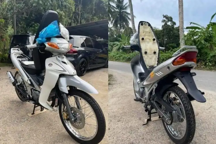 Kaget, Motor Bebek 2-Tak Yamaha Hasil Restorasi Ini Dijual Rp 300 Jutaan!