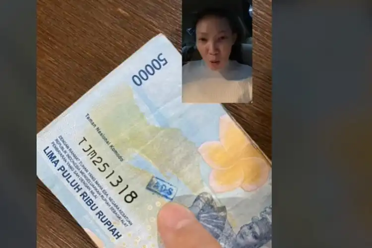 Awas Dapat Uang Rp 50 Ribu Asli Tapi Ada Capnya Bisa Ditolak untuk Transaksi Pembayaran atau Pembelian