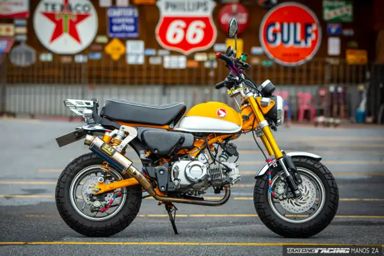 Modifikasi Honda Monkey 125 Ditanam Banyak Aksesoris Hedon, Jadi Mainan Sultan