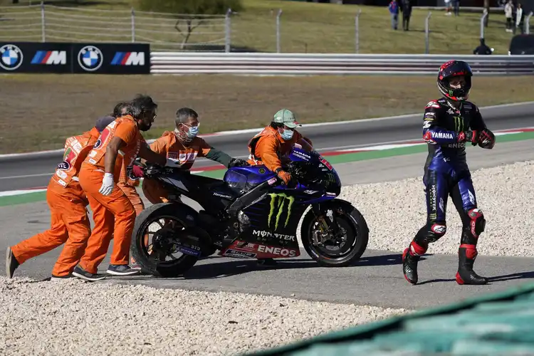Juara Dunia MotoGP 2021 Ngotot Minta Mesin Baru Dari Yamaha Usai MotoGP Algarve 2021