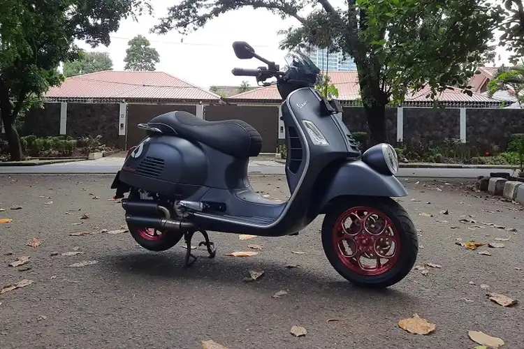 Modifikasi Vespa GTV Sei Giorni II, Keluar Diler Langsung Pol-polan