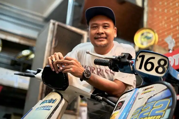 Owner Scooter VIP Ungkap Prediksi Tren Modifikasi Vespa di Tahun 2022