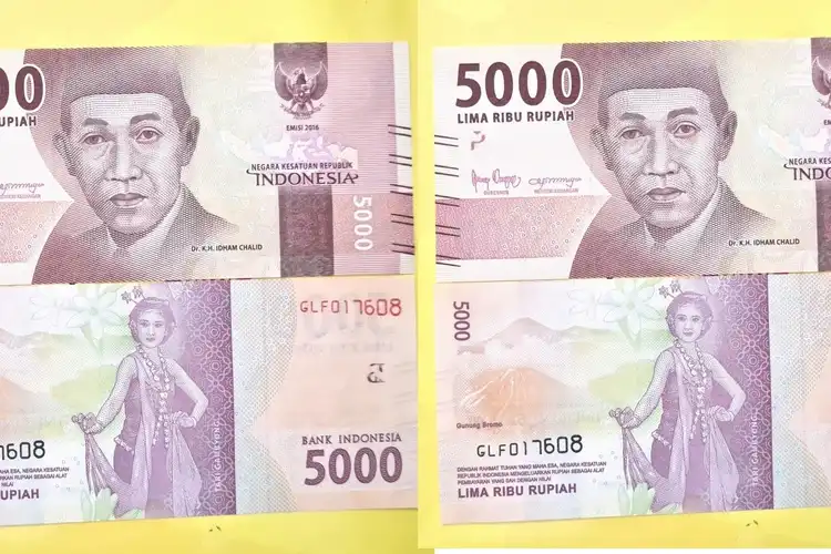 Viral Uang Kertas Rp5000 Bernomor Seri Cantik Dihargai Mahal, Bank Indonesia Bilang Nominalnya Sama