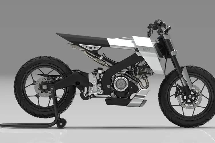 Intip Desain Modifikasi Custom Yamaha XSR 155 Garapan Pap N Mam Modified di Yard Built Jateng-DIY
