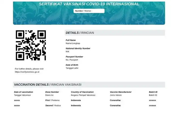 Cara Buat Sertifikat Vaksin Internasional, Biar Bisa Turing Ke Luar Negeri