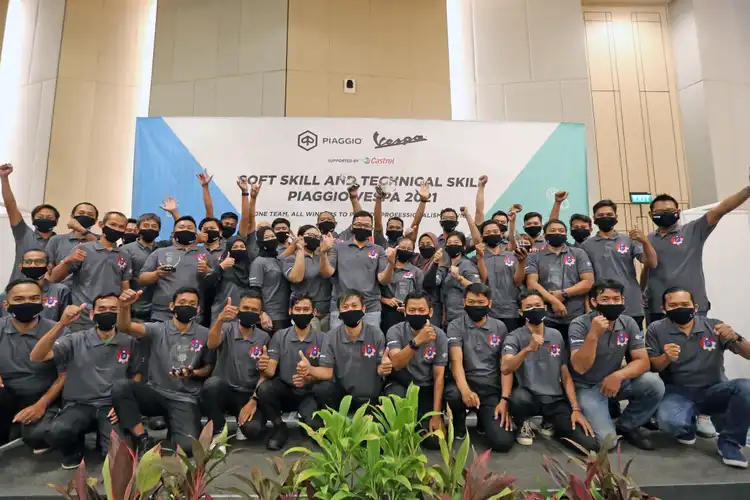 Tingkatkan Kualitas Layanan, Piaggio Gelar After Sales And Service Competition