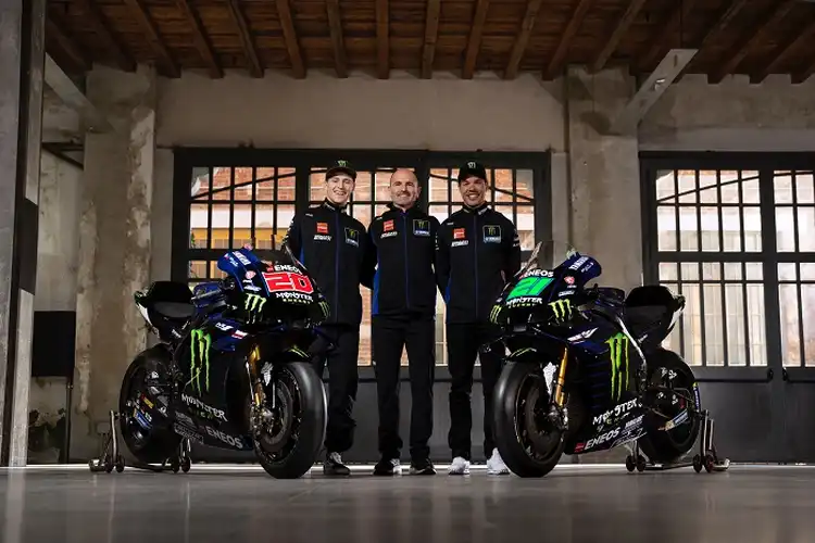 Monster Energy Yamaha Resmi Luncurkan Tim MotoGP 2022, Ini Kata Fabio Quartararo dan Franco Morbidelli