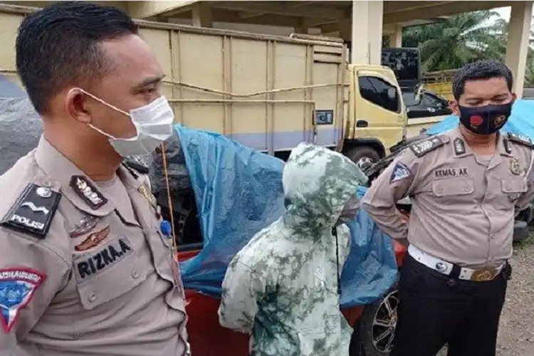 Tabrak Pemotor Sampai Tewas di Indralaya Pengemudi Calya Pilih Kabur