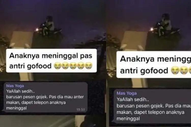 Driver Ojol Mengaku Anaknya Meninggal, Bikin Warganet Indonesia Menangis, Tapi Endingnya Begini