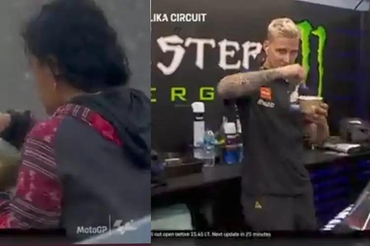 Gaya Fabio Quartararo Jampi-Jampi Ala Pawang Hujan MotoGP Mandalika 2022
