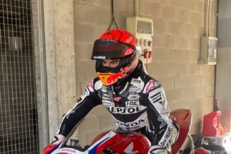 Marc Marquez Sudah Latihan Naik Motor Lagi, Kode Keras Balapan Di MotoGP Amerika 2022?