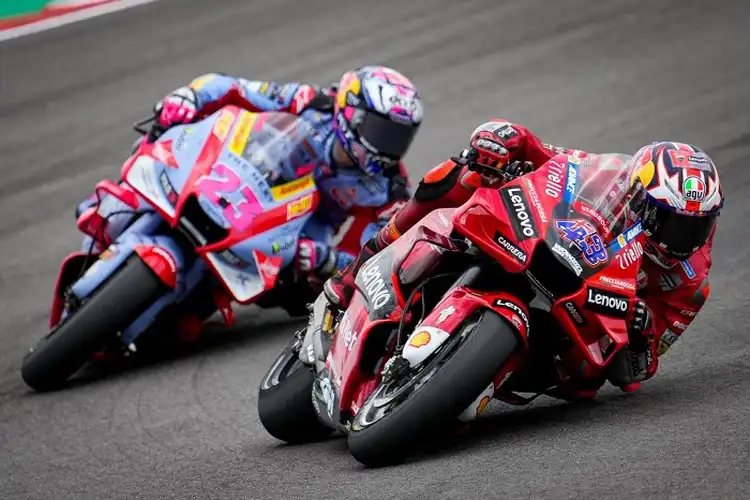 Jack Miller Dikalahkan Enea Bastianini Di MotoGP Amerika 2022, Pertanda Balik Tim Satelit Ducati?