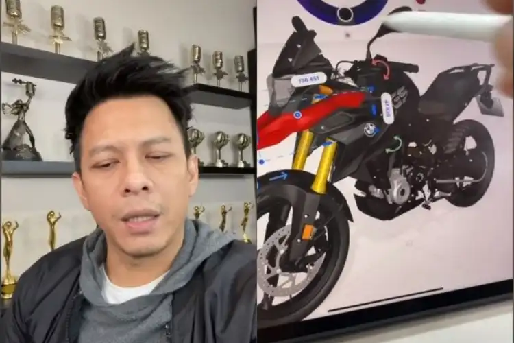 Keren, Ariel Noah Buat Desain Modifikasi Motor Miliknya Sendiri, Bisa Ditiru Nih!
