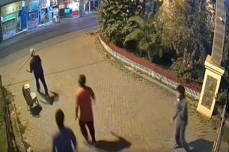 Video Geng Motor Serang Warga di Sepatan Tangerang, Diburu Polisi Malah Begini