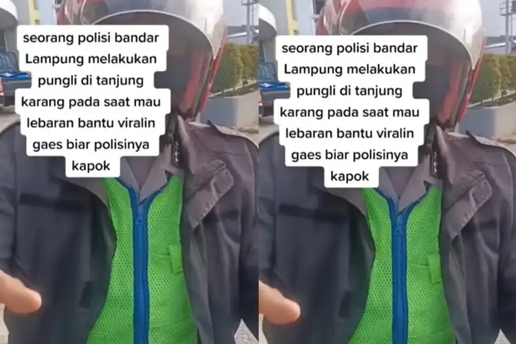 Video Oknum Anggota Polisi Diduga Pungli ke Pemotor di Lampung, Begini Kelanjutannya