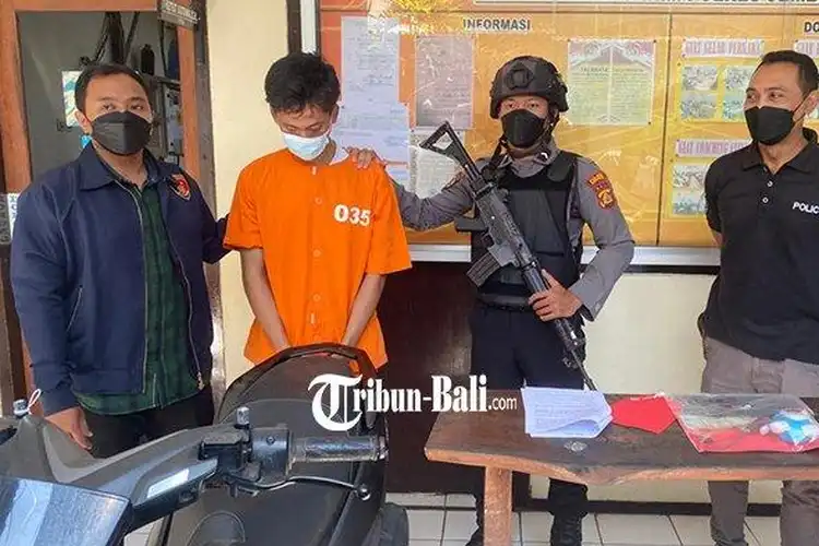 Bosan Jalan Kaki, Pemuda Asal Bali Nekat Lakukan Pencurian Motor