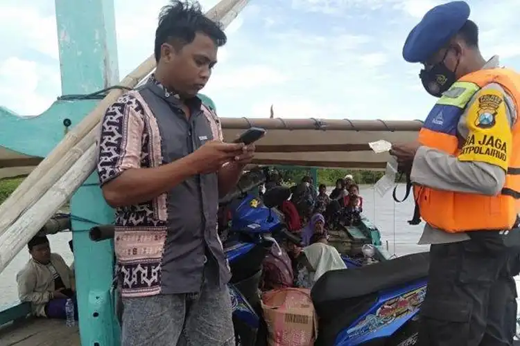 Demi Cegah Penyelundupan Motor Bodong, Polisi Gelar Operasi di Tengah Laut