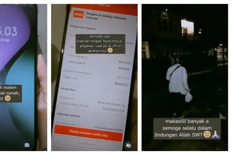 Driver Ojol Masih Layani Orderan Sampai Tengah Malam Langsung Banjir Komentar Netizen