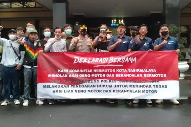 XTC, Brigez, Arkilyz, Black Baron dan BSC Tolak Aksi Kekerasan Geng Motor