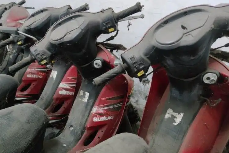 Puluhan Motor Dinas Kota Depok Terbengkalai, Netizen Berharap Dilelang Terbuka