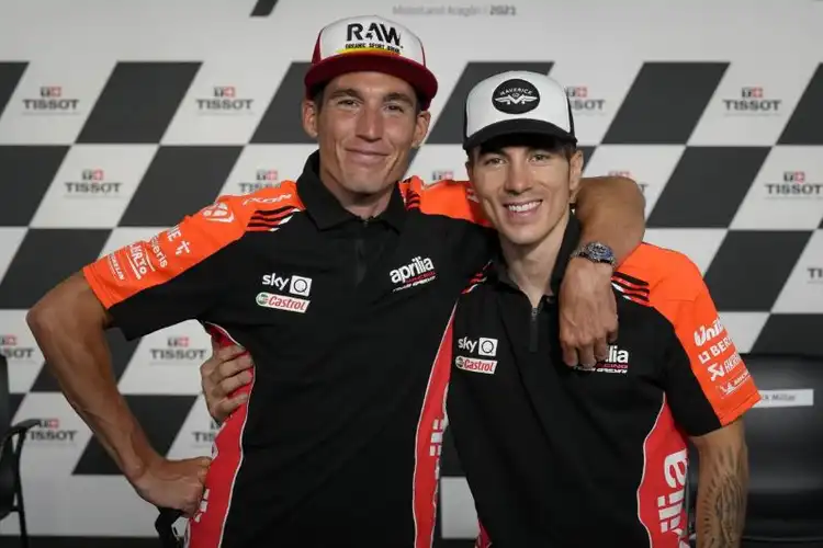 Turunkan Ego, Maverick Vinales Dorong Aleix Espargaro Juarai MotoGP 2022