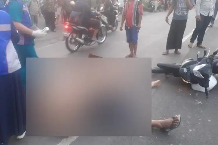 Saat Mempertahankan Tas yang Dijambret Pasutri ini Jatuh Lalu Terlindas Bus