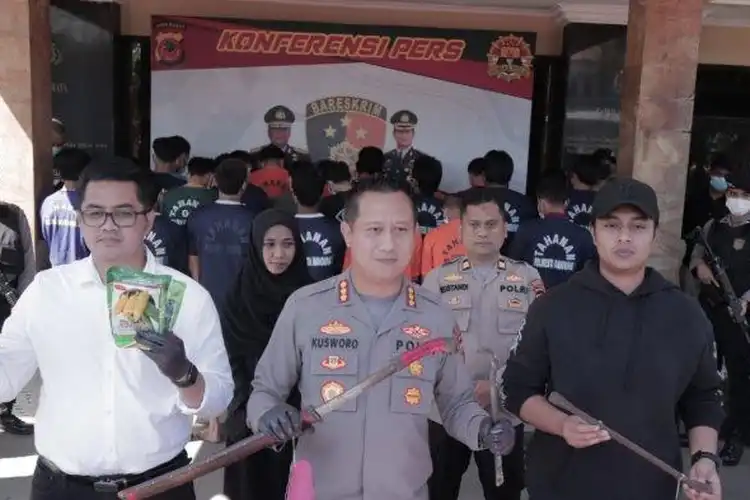 Tidak Main-Main Polisi di Bandung Buktikan Tindakan Tegas Terhadap Geng Motor yang Berbuat Onar
