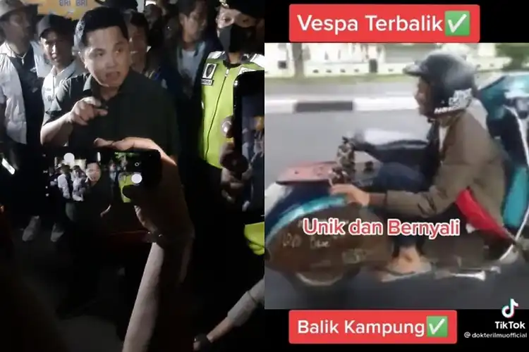 Enggak Nyangka, Ini Vespa Yang Ingin Dilihat Erick Thohir di Vespa World Days 2022