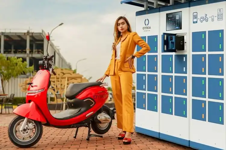 Motor Listrik Oyika ini Dibandrol dengan Harga Dibawah Rp 10 juta