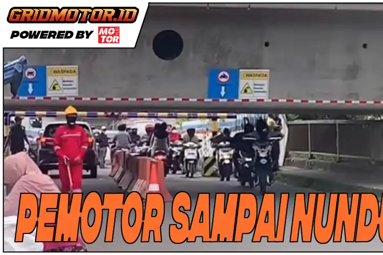 Video Pemotor Lewat Jembatan Sampai Nunduk Di Bekasi, Cek Faktanya