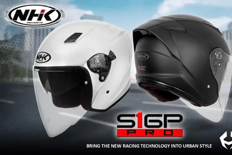 NHK Rilis Helm Half Face Baru NHK S1 GP Pro, Banyak Varian Grafis