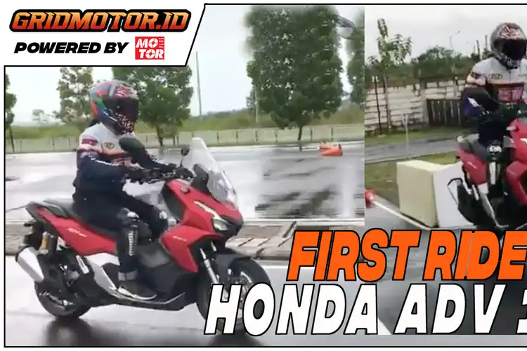 Video First Ride Honda ADV 160, Posisi Ridingnya lebih Nyaman Dengan Karakter Mesin Baru