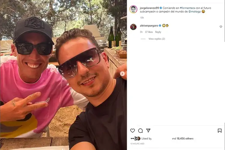 Jorge Lorenzo Selfie Bareng Aleix Espargaro, Padahal Dulu Saling Sindir