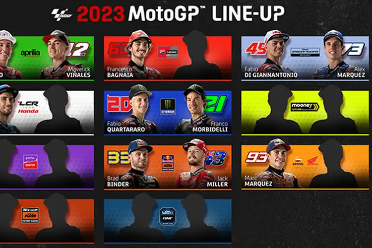 Manajer Dan Urusan Daftar Pembalap MotoGP 2023,  Kecuali Satu Pembalap MotoGP Ini