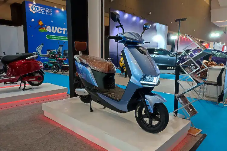 Motor Listrik Baru Davigo Space Hadir di PEVS 2022, Mampu Tempuh Jarak 120 km, Harga Cuma Rp 18 Jutaan