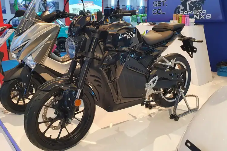 Harga Motor Listrik Rakata NX8 dengan Tampilan Sporty, Top Speednya Tembus Segini