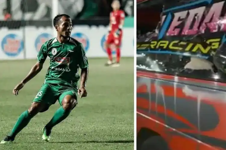 Belum Tanding Rans Nusantara FC Vs PSS Sleman Makan Korban, Mobil Tim Balap Dirusak