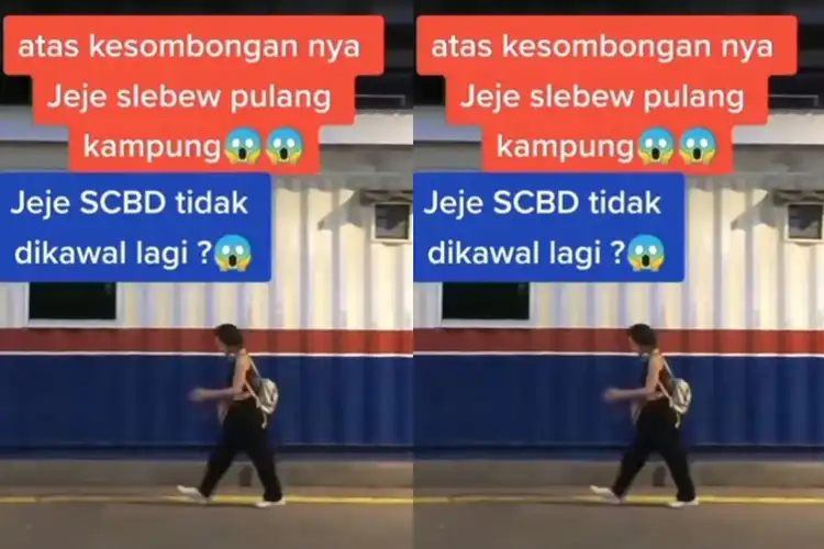 Video Jeje Slebew Enggak Dikawal Saat Lewat SCBD, Ternyata Sempat Naik Motor Rp 500 Jutaan