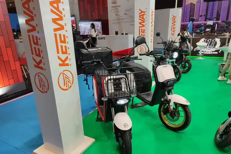 Motor Listrik Keeway Citi Ezi, Cocok Dipakai Kurir Barang atau Driver Ojol Nih!